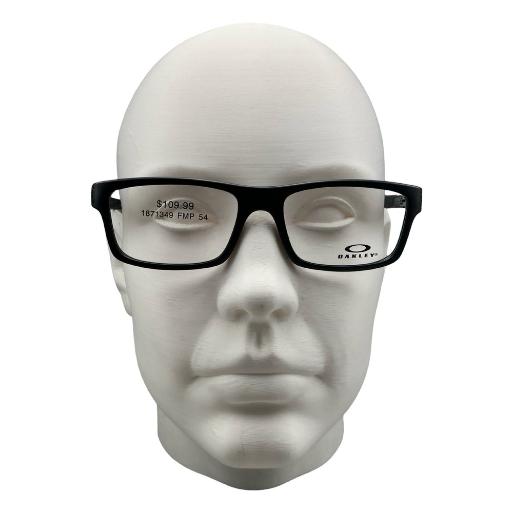 Oakley Currency Satin Black Eyeglasses Men OX8026-0154 Rectangular 54-17-133